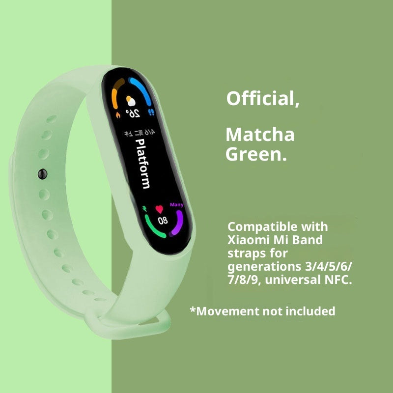 Applicable To Band 8 Strap TPU Split Wristband Smart