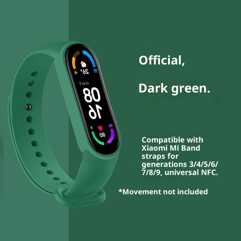 Applicable To Band 8 Strap TPU Split Wristband Smart