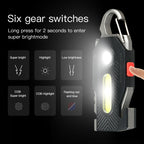 Multifunctional Emergency Keychain Light | COB LED Work & Camping Lamp