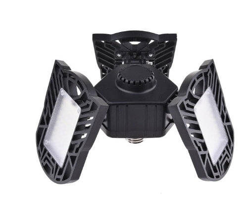 Deformable LED Garage Light | High-Intensity Radar Industrial Lamp