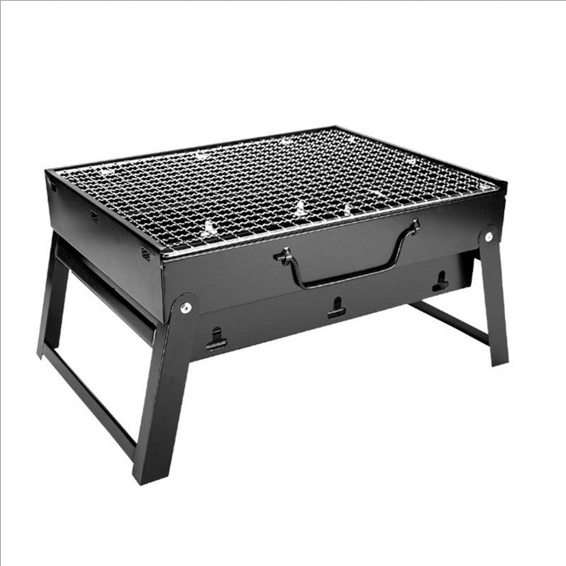 Portable Folding Charcoal Grill | Large Outdoor BBQ Barbecue