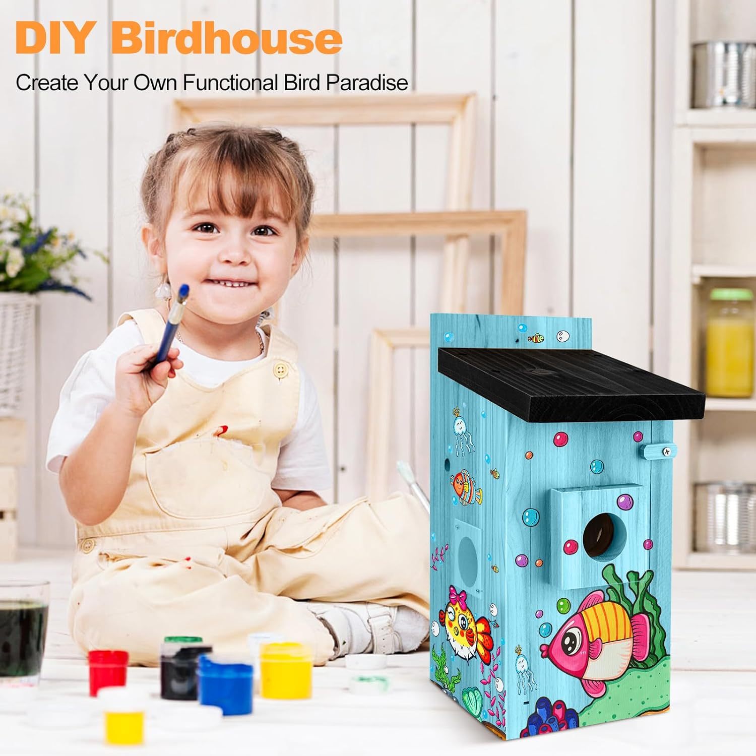 Smart Birdhouse Camera 3MP | Outdoor Bird Nest Monitoring & Alerts