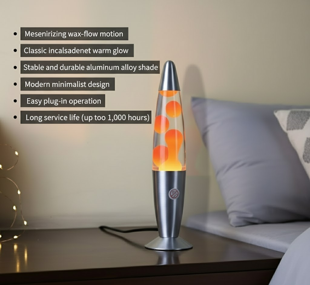 Creative Small Wax Melt Night Light | Decorative Mini Bedroom Lamp