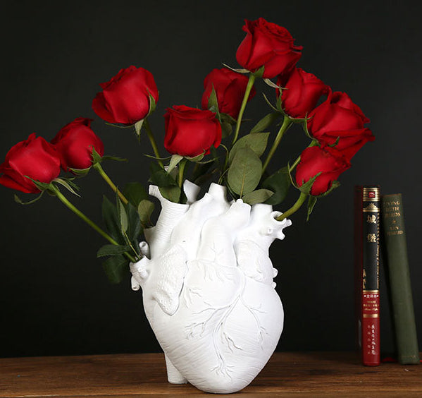 Nordic Style Art Flower Vase – Decorative Sculpture Plant Pot