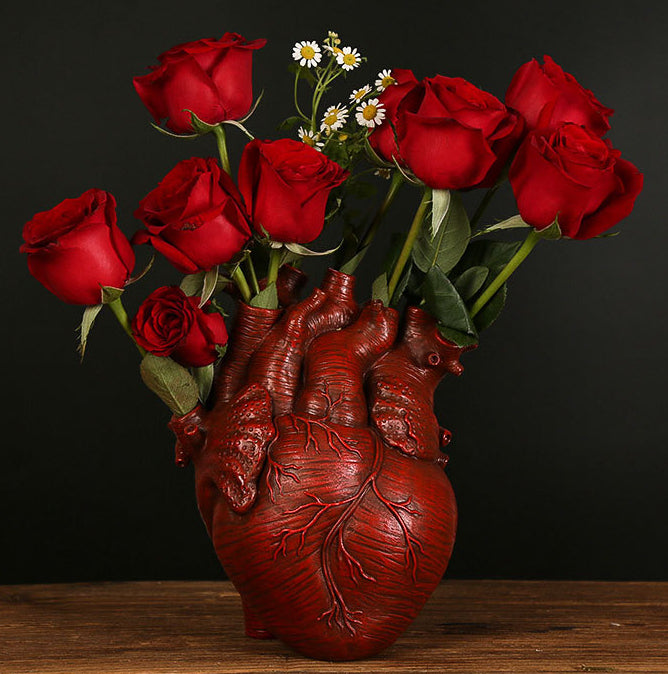 Nordic Style Art Flower Vase – Decorative Sculpture Plant Pot