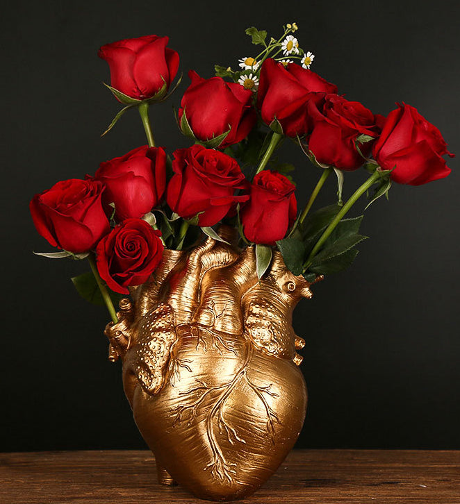 Nordic Style Art Flower Vase – Decorative Sculpture Plant Pot