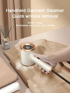 Mini Portable Garment Steamer – Handheld Fabric Iron for Travel & Home