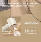 Mini Portable Garment Steamer – Handheld Fabric Iron for Travel & Home