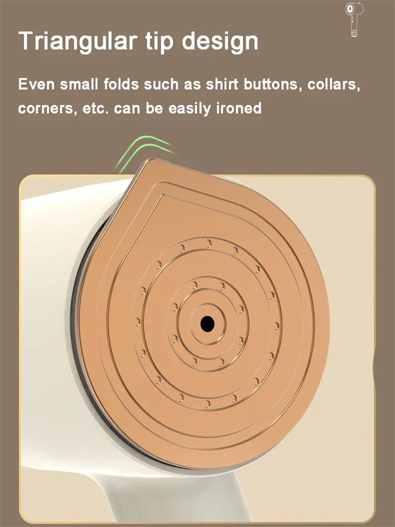 Mini Portable Garment Steamer – Handheld Fabric Iron for Travel & Home