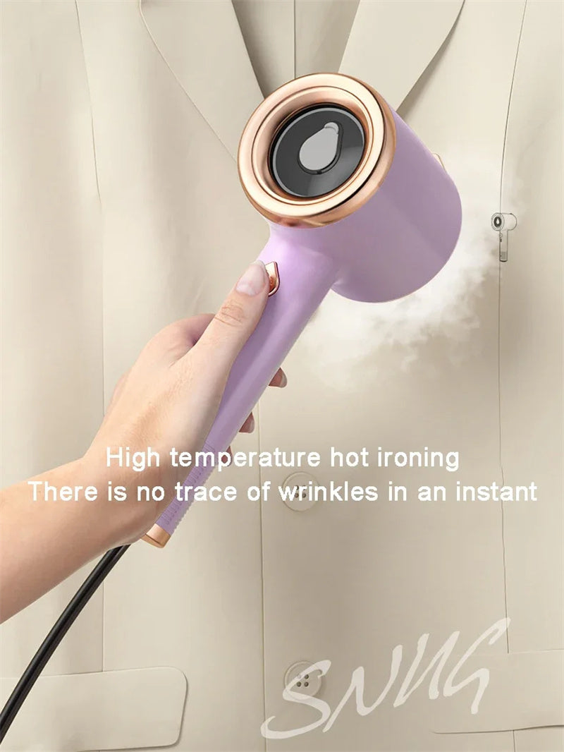 Mini Portable Garment Steamer – Handheld Fabric Iron for Travel & Home
