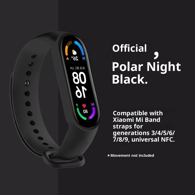 Applicable To Band 8 Strap TPU Split Wristband Smart