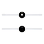 Smart Cabinet Light Clock Timing Sensor Light Removable LED Wardrobe Light Human Body Sensor Light