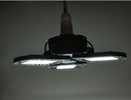 Deformable LED Garage Light | High-Intensity Radar Industrial Lamp
