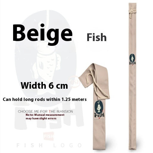 13 M Canvas Fishing Rod Sub-protective Bag