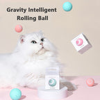 Cat Gravity Intelligent Rolling Ball Tease Toy Pet Automatic Rotating Ball