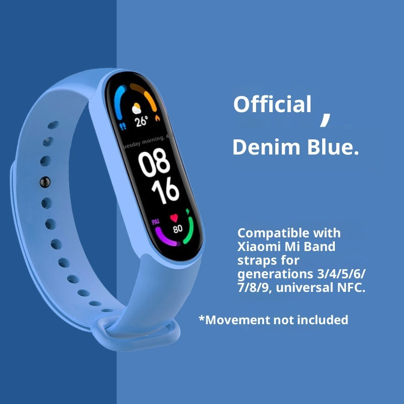 Applicable To Band 8 Strap TPU Split Wristband Smart