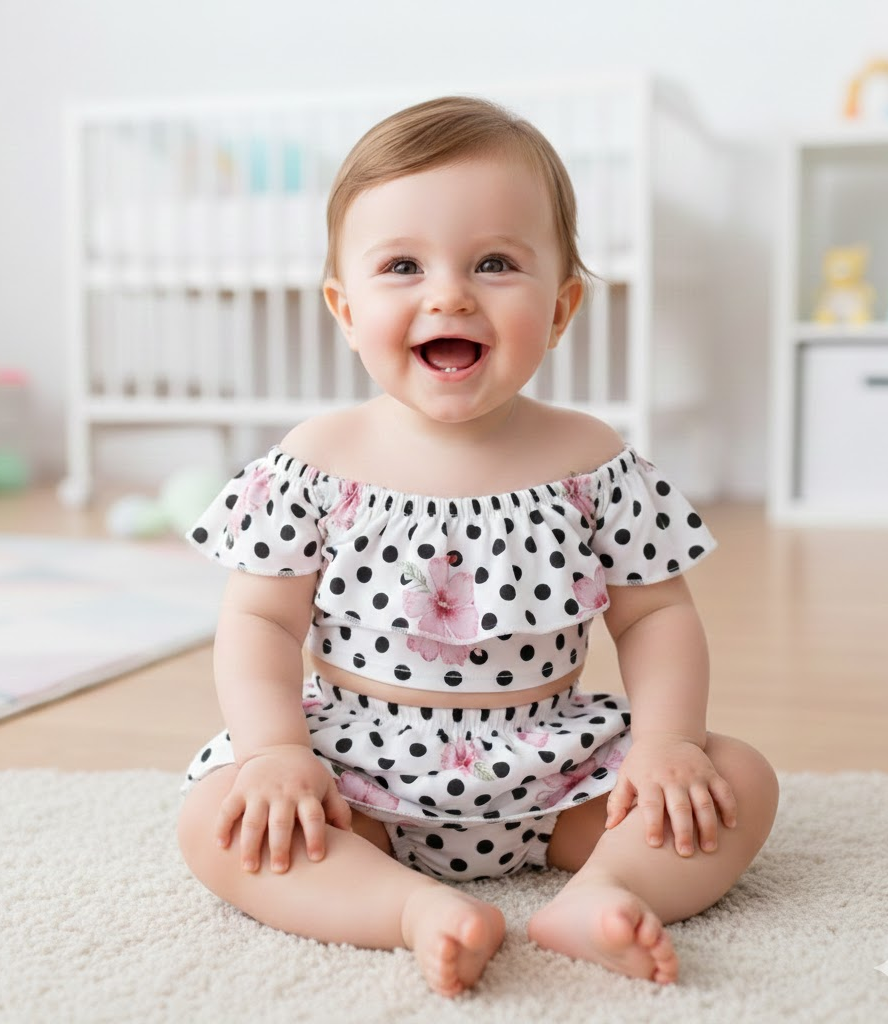 Toddler Girls Sleeveless Shorts Set - Summer Princess Style Outfit