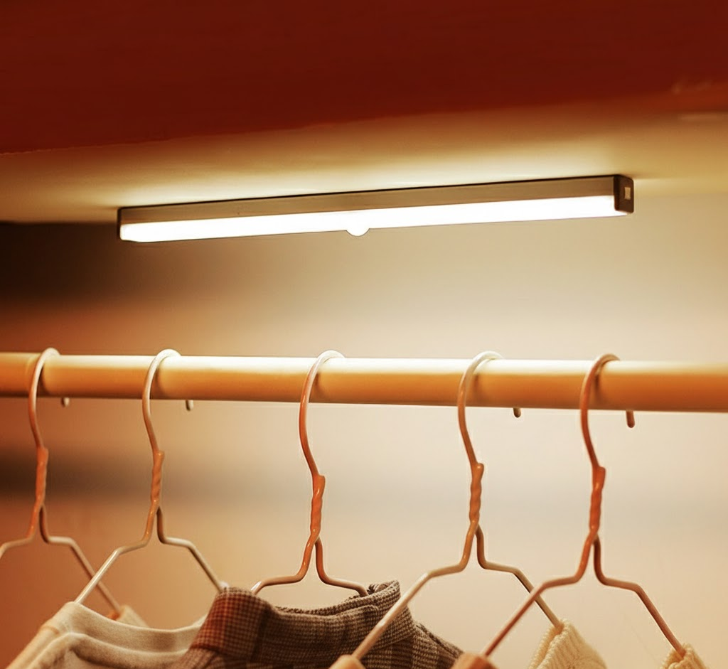 LED Sensor Light Bar | Motion Activated Under Cabinet Lighting
