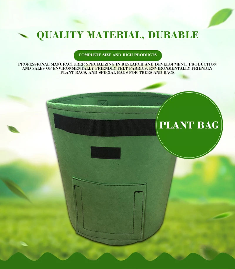 Breathable Vegetable Grow Bag | Potato & Tomato Planting Container