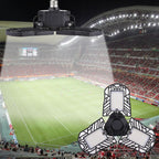 Deformable LED Garage Light | High-Intensity Radar Industrial Lamp