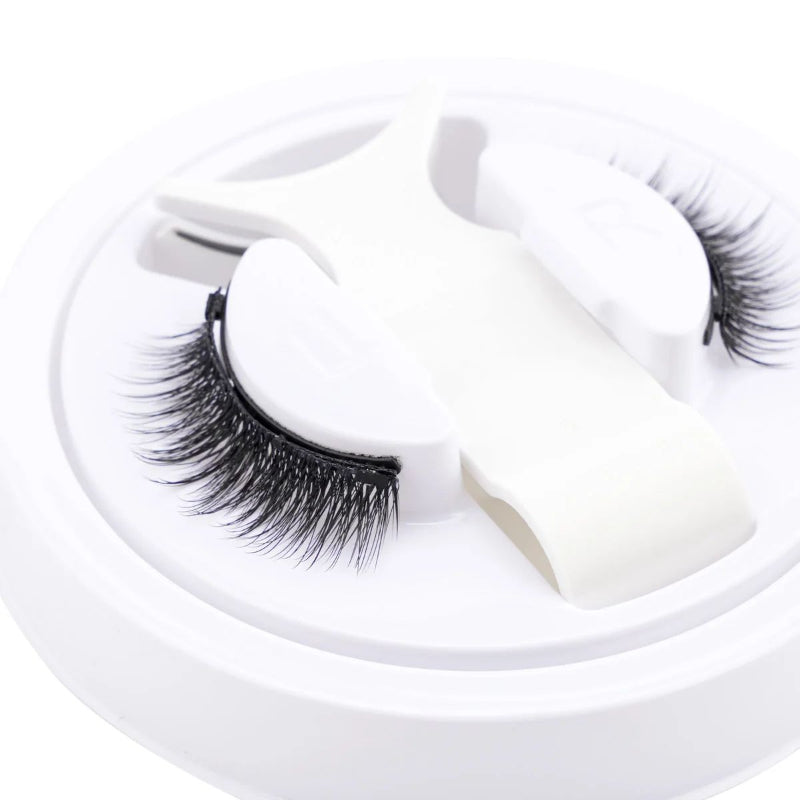 1 Pair Magnetic Eyelashes Handmade Fluffy Faux Mink Lashes