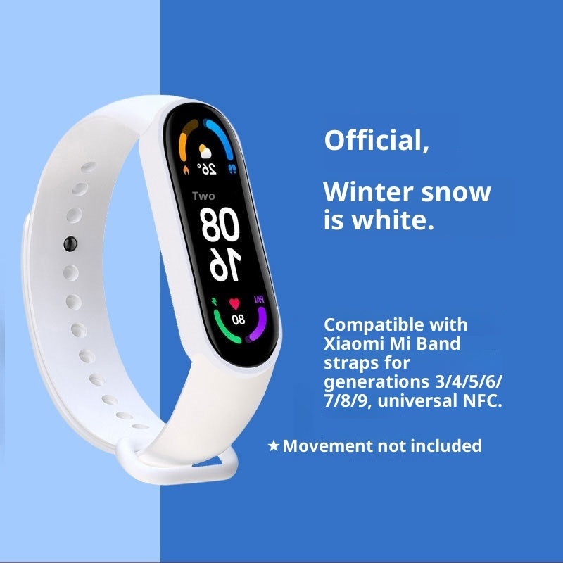 Applicable To Band 8 Strap TPU Split Wristband Smart