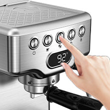 Geek Chef 20-Bar Espresso Machine – Stainless Steel Coffee Maker