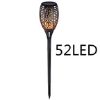 Solar Flame Flickering Garden Led Light Ip65 Outdoor Solar Tiki Torch Light Spotlights Landscape Decoration Led Lamp