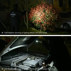 Multifunctional Emergency Keychain Light | COB LED Work & Camping Lamp