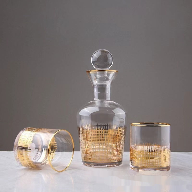 Sober Decoration Bar Club Whiskey Wine Set Suit