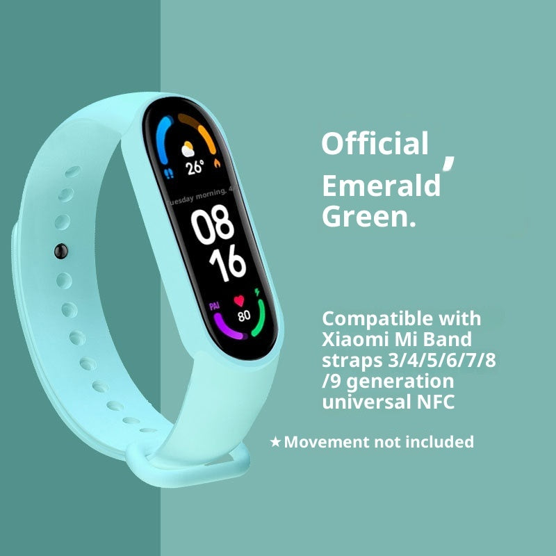 Applicable To Band 8 Strap TPU Split Wristband Smart