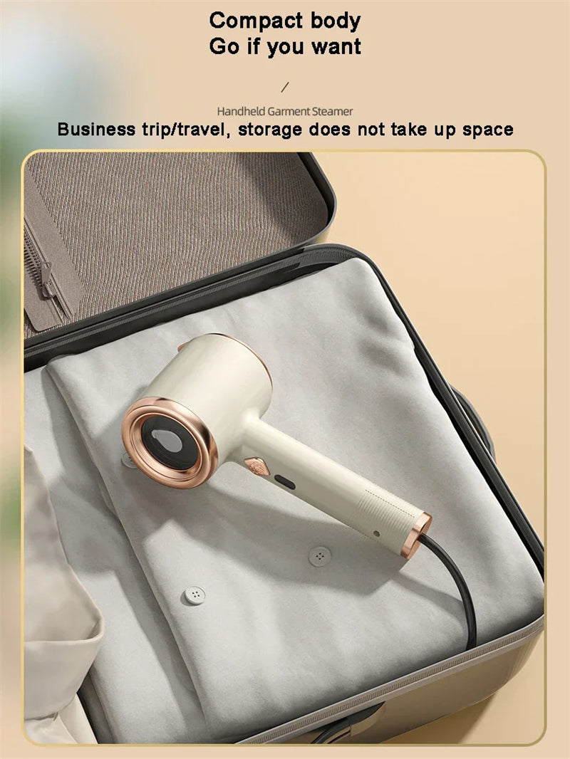 Mini Portable Garment Steamer – Handheld Fabric Iron for Travel & Home