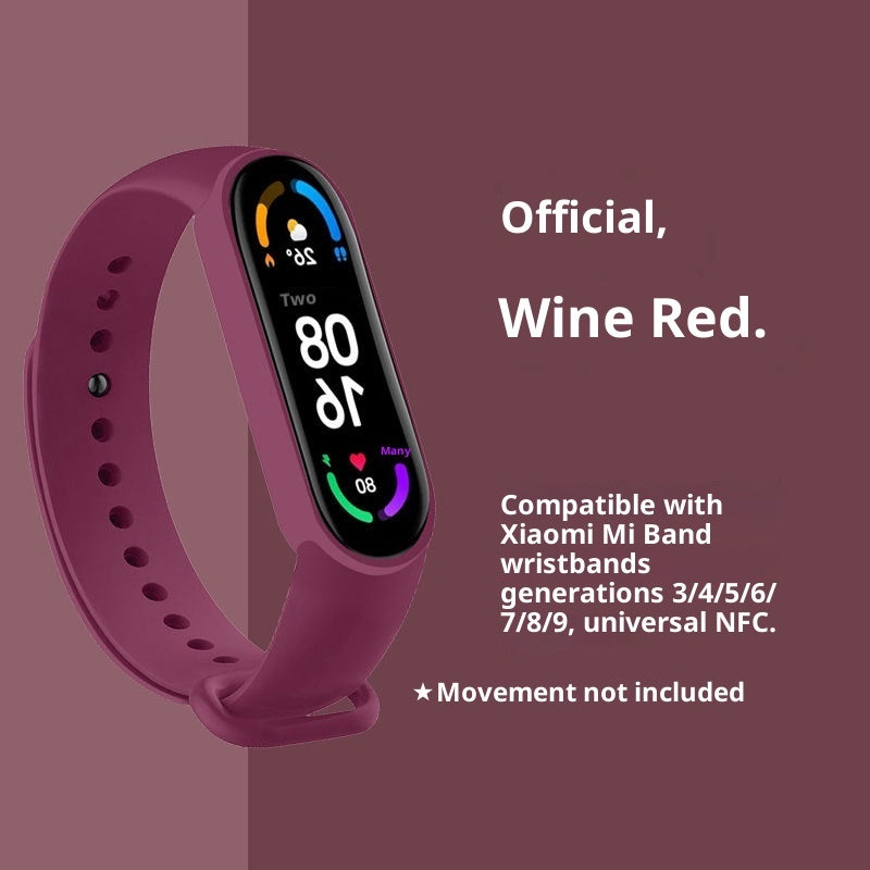 Applicable To Band 8 Strap TPU Split Wristband Smart