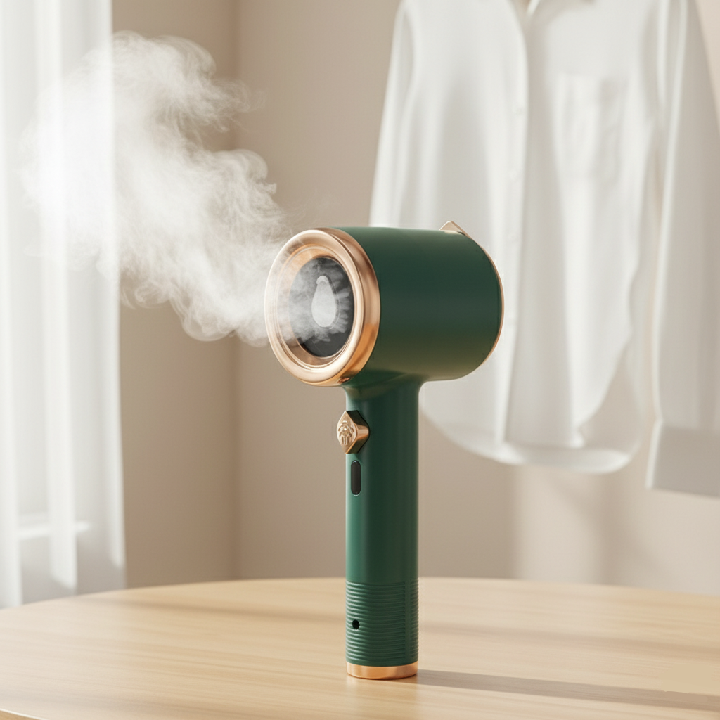 Mini Portable Garment Steamer – Handheld Fabric Iron for Travel & Home