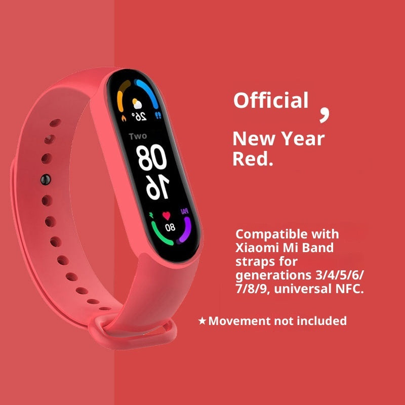 Applicable To Band 8 Strap TPU Split Wristband Smart