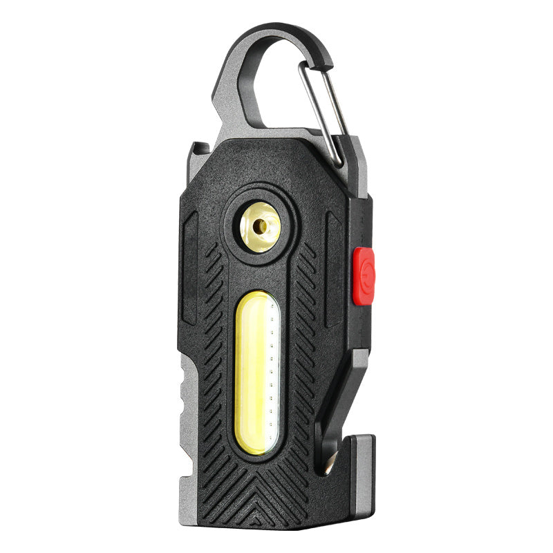 Multifunctional Emergency Keychain Light | COB LED Work & Camping Lamp