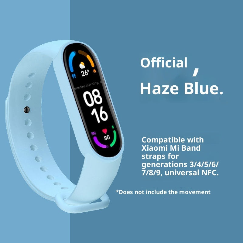 Applicable To Band 8 Strap TPU Split Wristband Smart