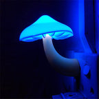 LED Mushroom Night Light | Plug-In Sensor Wall Lamp for Bedroom Home