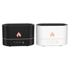 Siming Flame Aromatherapy Machine Home Bedroom Silent Atmosphere Light Humidifier Flame Diffuser Home Decor
