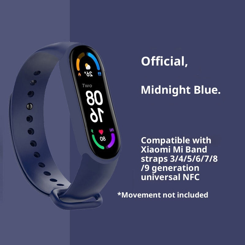 Applicable To Band 8 Strap TPU Split Wristband Smart
