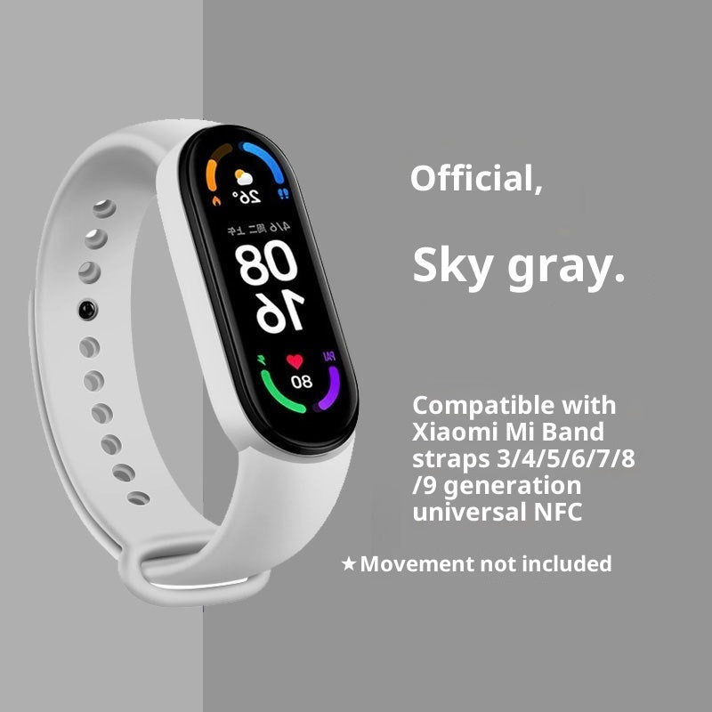 Applicable To Band 8 Strap TPU Split Wristband Smart